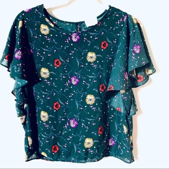 Sienna Sky Medium Women's Flower Top - Picture 8 of 9